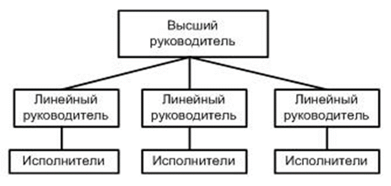 Линейный руководитель в системе управления компанией Линейнойфункциональная орга